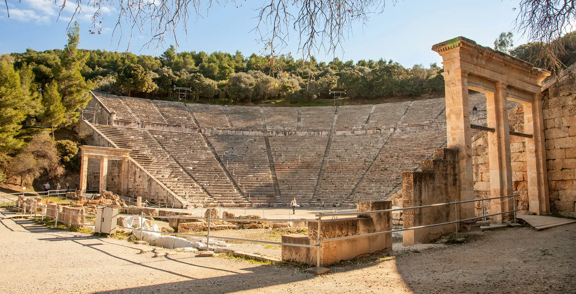 Stone-built Ancient Greek Theatre