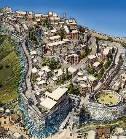 Ancient Mycenae Palace