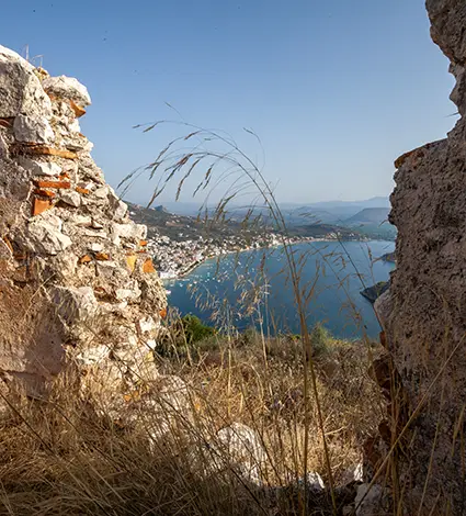 Fortifications on Romvi Island